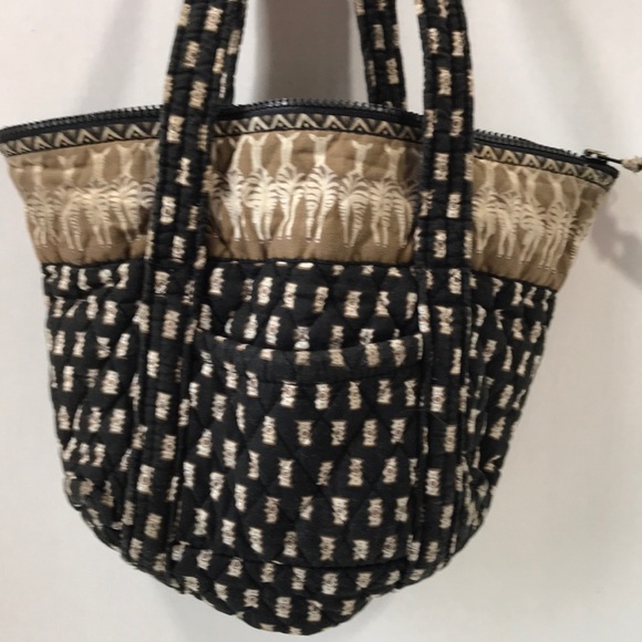 zebra tote bag